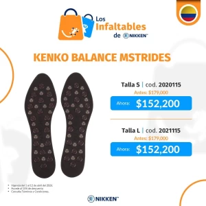 Plantillas kenko balance mstrides nikken